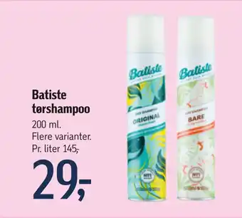 Føtex Batiste tørshampoo tilbud