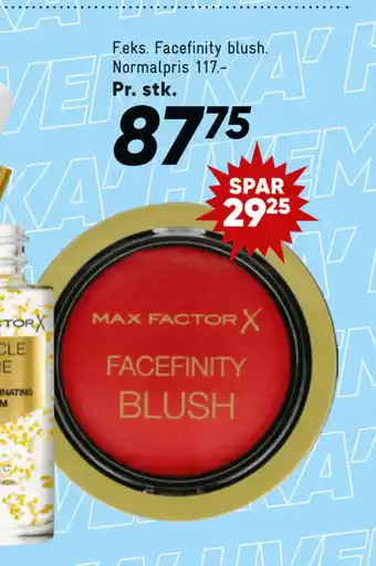 Bilka Facefinity blush tilbud