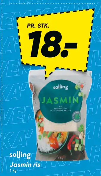 Bilka Jasmin ris tilbud