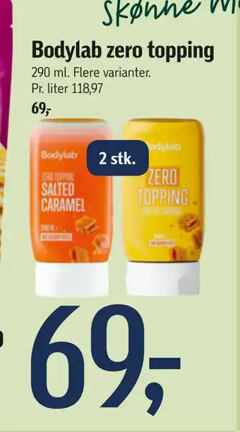 Føtex Bodylab zero topping tilbud