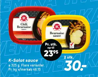 Bilka K-Salat sauce tilbud