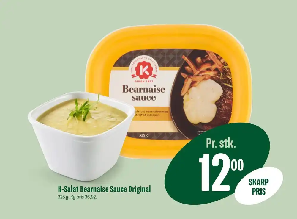 KSalat Bearnaise Sauce Original tilbud hos Min Købmand