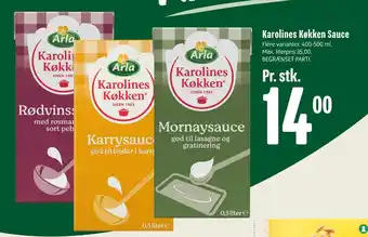 Min Købmand Karolines Køkken Sauce tilbud