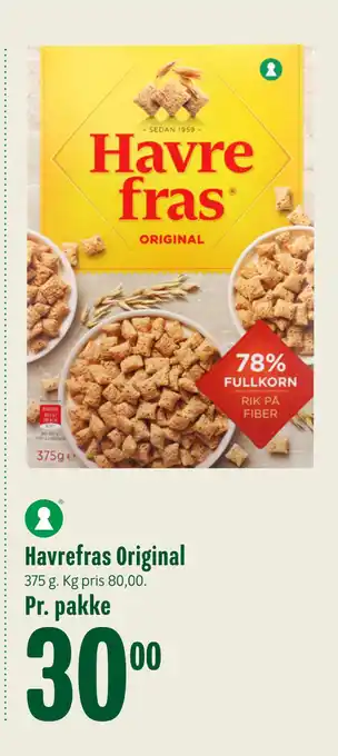 Min Købmand Havrefras Original tilbud