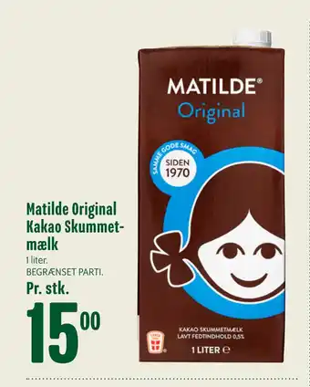 Min Købmand Matilde Original Kakao Skummetmælk tilbud