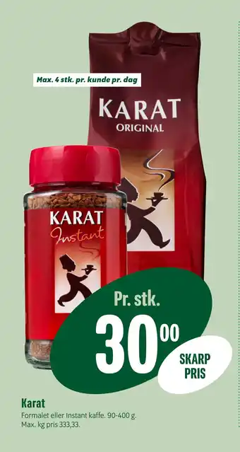 Min Købmand Karat tilbud