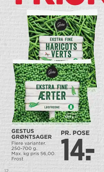 MENY GESTUS GRØNTSAGER tilbud