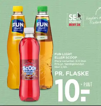 MENY FUN LIGHT ELLER SCOOP tilbud