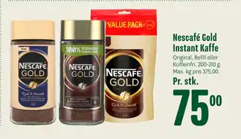 Min Købmand Nescafé Gold Instant Kaffe tilbud