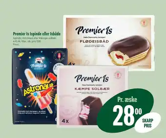 Min Købmand Premier Is Ispinde eller Isbåde tilbud