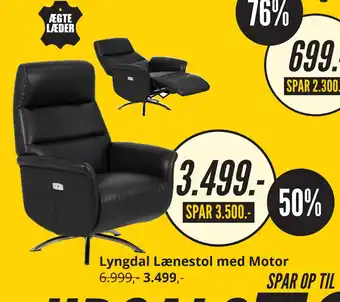 Lyngdal Lænestol med Motor