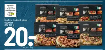 REMA 1000 Modena italiensk pizza Dybfrost 395-440 g tilbud