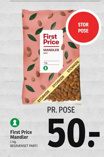 SPAR First Price Mandler tilbud
