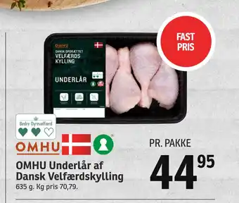 SPAR OMHU Underlår af Dansk Velfærdskylling tilbud