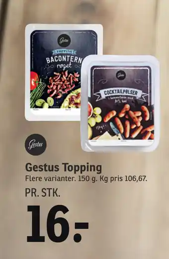 SPAR Gestus Topping tilbud