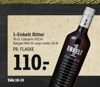SPAR 1-Enkelt Bitter tilbud