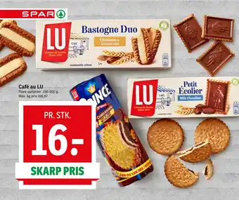 SPAR Café au LU tilbud