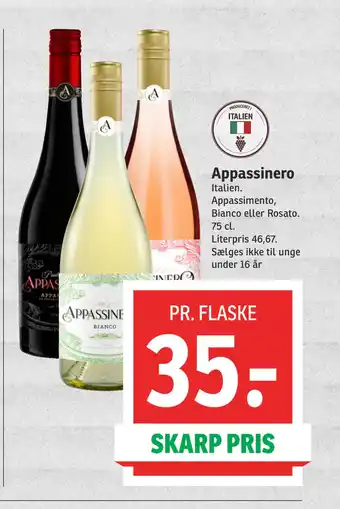 SPAR Appassinero tilbud