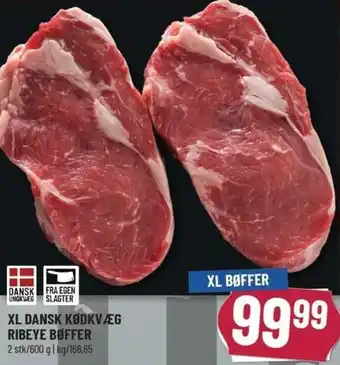Løvbjerg XL Dansk Kødkvæg Ribeye Bøffer tilbud