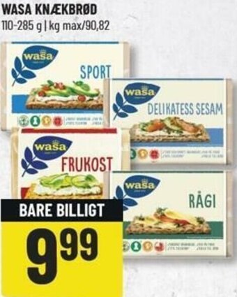 Løvbjerg Wasa Knækbrød 110-285 g. tilbud