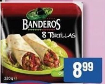 Løvbjerg Banderos 8 Tortillas 320g tilbud