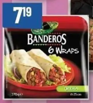 Løvbjerg Banderos 6 Wraps 370G tilbud