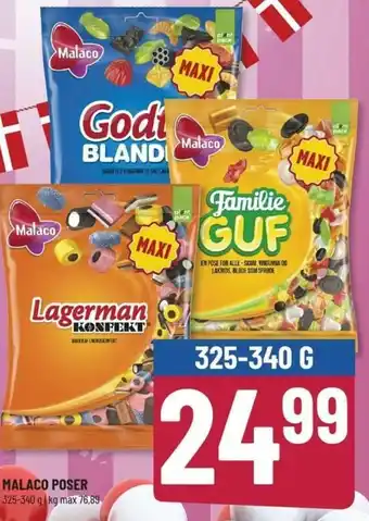 Løvbjerg Malaco Poser 325-340g tilbud