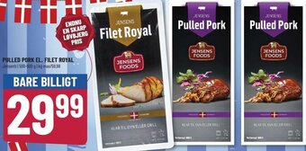 Løvbjerg Pulled Pork El. Filet Royal 500-600 g tilbud