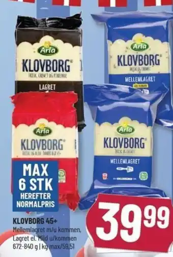 Løvbjerg Klovborg 45+ 672-840g tilbud