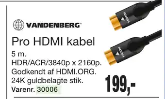 Harald Nyborg Pro HDMI kabel tilbud