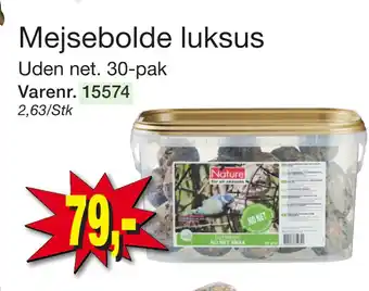 Harald Nyborg Mejsebolde luksus tilbud