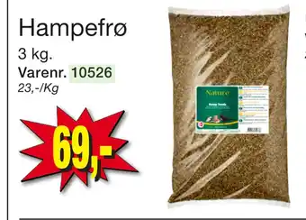 Harald Nyborg Hampefrø tilbud