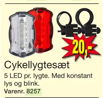 Harald Nyborg Cykellygtesæt tilbud