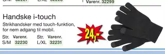 Harald Nyborg Handske i-touch tilbud