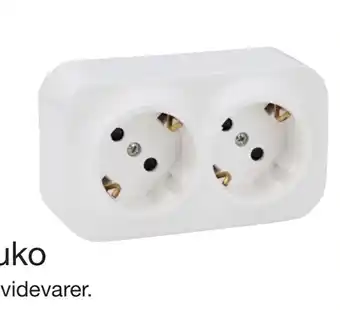 Harald Nyborg Stikkontakt schuko tilbud