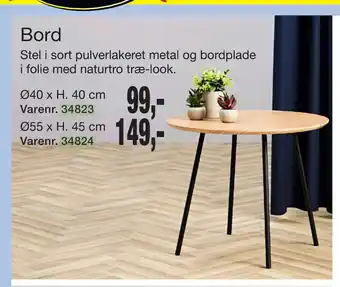 Harald Nyborg Bord tilbud