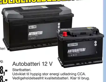 Harald Nyborg Autobatteri 12 V tilbud
