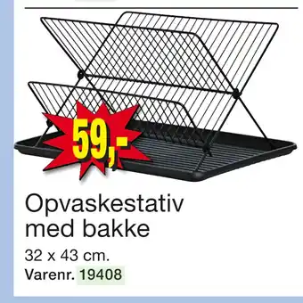 Harald Nyborg Opvaskestativ med bakke tilbud