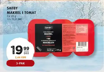 Scandinavian Park SAEBY MAKREL I TOMAT tilbud