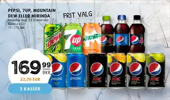 Scandinavian Park PEPSI, 7UP, MOUNTAIN DEW ELLER MIRINDA tilbud