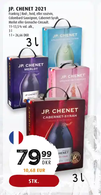 Scandinavian Park JP. CHENET 2021 tilbud