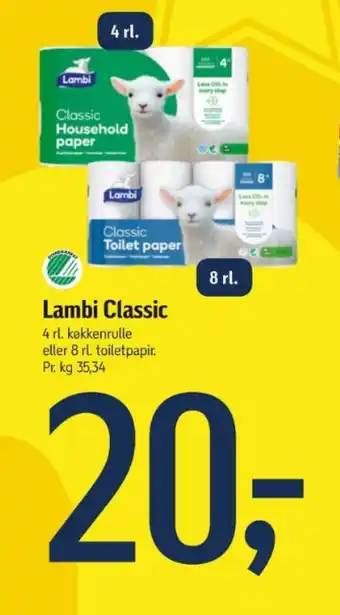 Føtex Lambi Classic tilbud