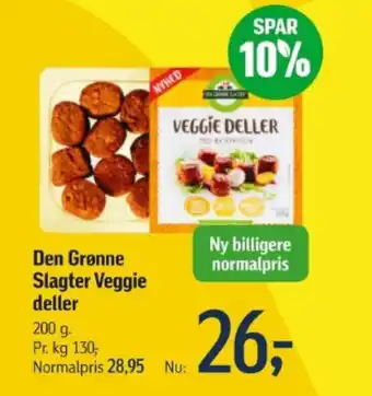 Føtex Den Grønne Slagter Veggie deller tilbud