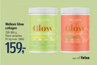 Føtex Wellexir Glow collagen tilbud