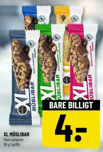 Løvbjerg XL MÜSLIBAR tilbud