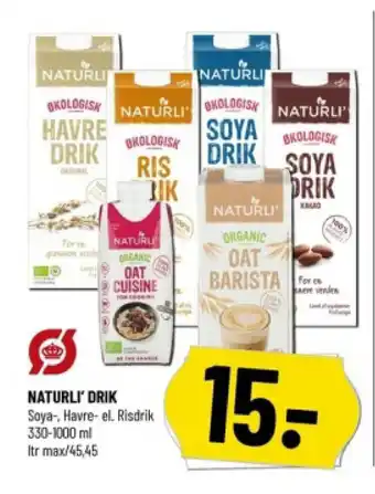 Løvbjerg NATURLI' DRIK tilbud