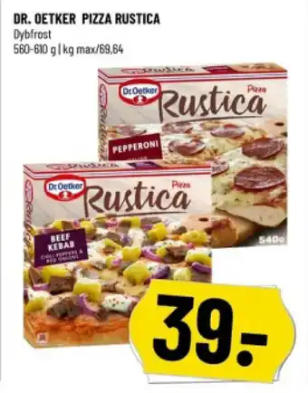 DR. OETKER PIZZA RUSTICA