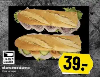 Løvbjerg HÅNDVÆRKER SANDWICH tilbud
