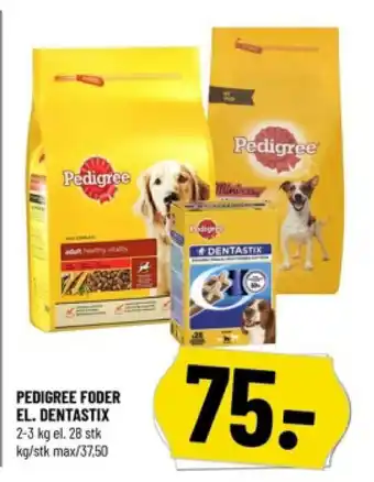 Løvbjerg PEDIGREE FODER EL. DENTASTIX tilbud