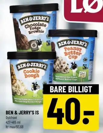 Løvbjerg BEN & JERRY'S IS tilbud